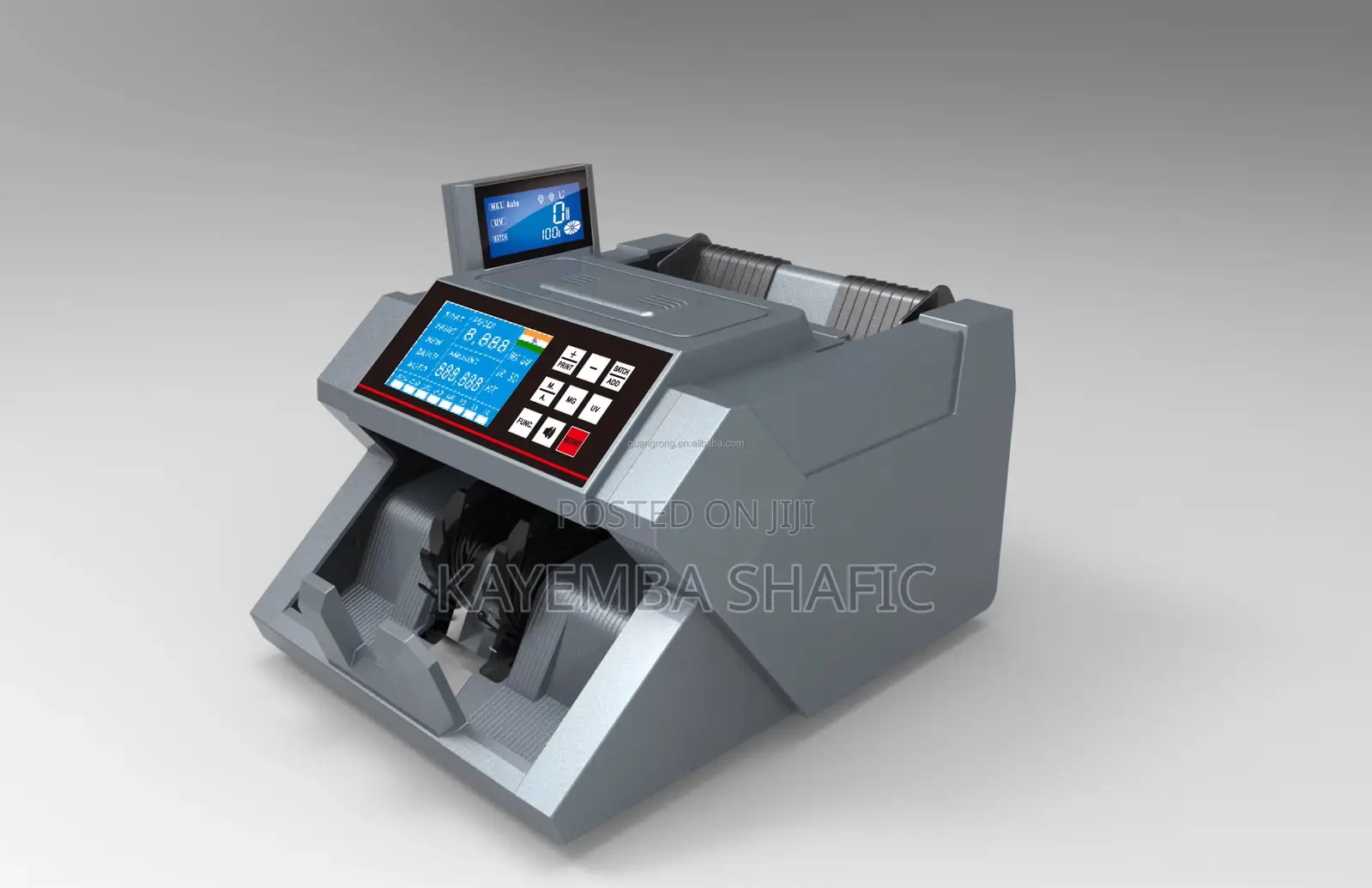 Heavy Duty Multi-Currency Bill Counter Machine With Fake Detector