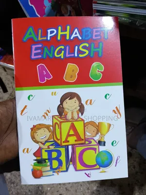 Alphabet English Book for Kids - Write Erase Book With Pen