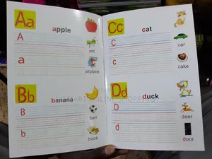 Alphabet English Book for Kids - Write Erase Book With Pen