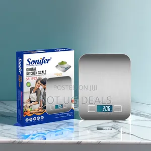 Sonifer Digital Kitchen Scale - 5kg Capacity, 1g Food Scale SF-1922
