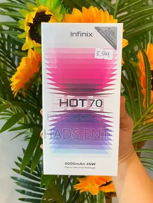 New Infinix Hot 70 256 GB White