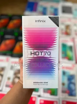 New Infinix Hot 70 256 GB White