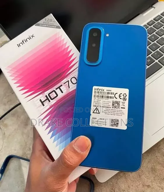 New Infinix Hot 70 256 GB Blue