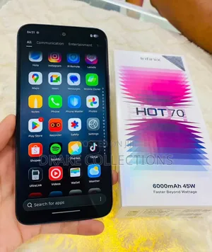 New Infinix Hot 70 256 GB Blue