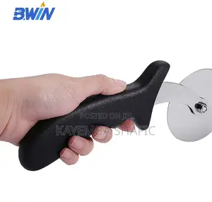 Stainless Steel Rolling Pizza Cutter Wheel Slicer With Comfort Grip