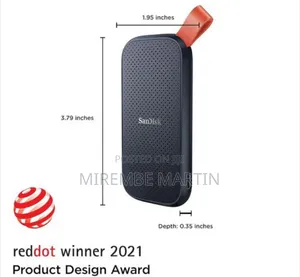 San Disk 1TB Portable SSD - Up to 800mb/S, USB-C, USB 3.2 Gen 2