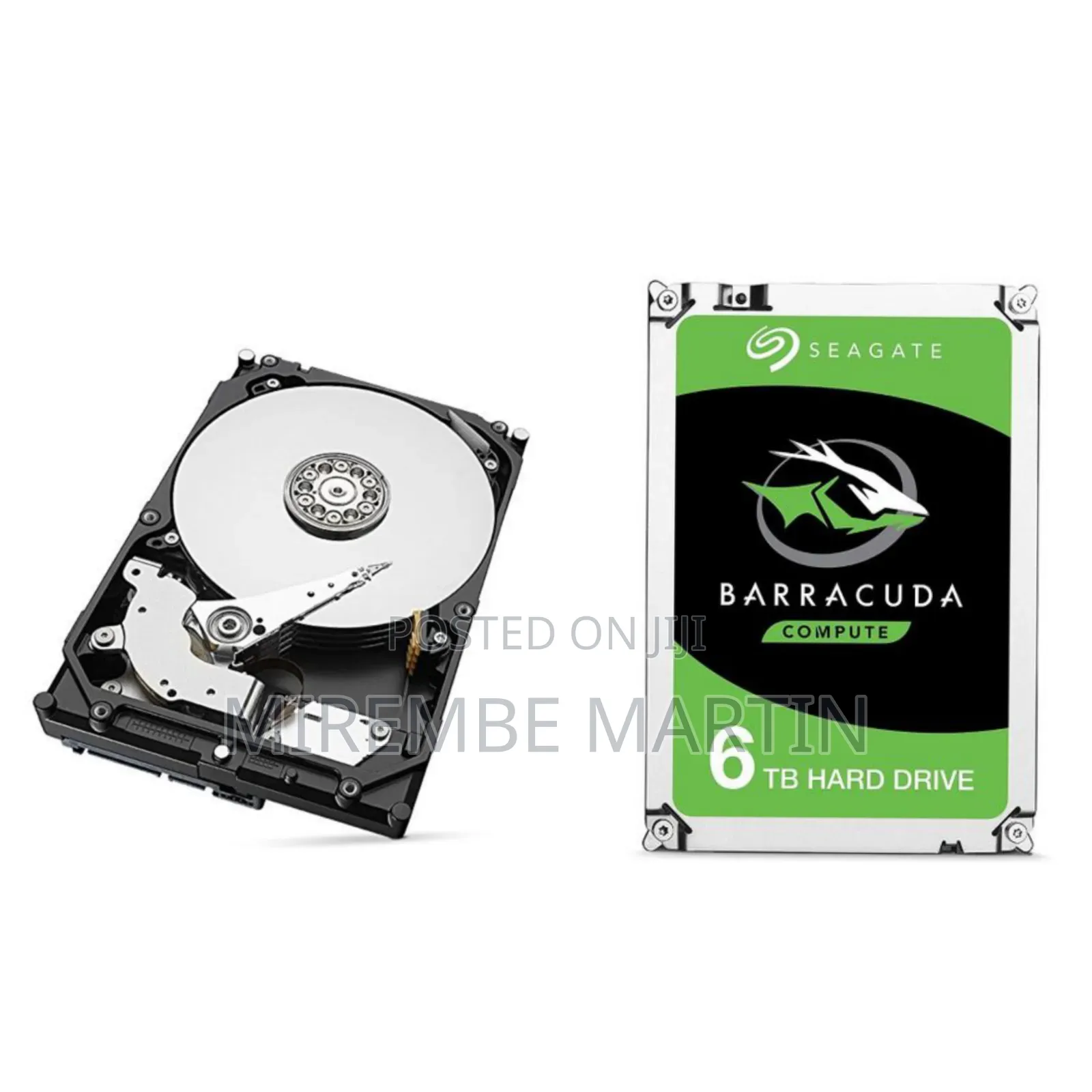 SEAGATE Barracuda Internal Hard Drive 6TB Desktop HDD SATA 6Gb/S 256