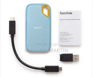 San Disk 2TB Extreme Portable SSD - Up to 1050mb/S, USB-C, USB 3.2