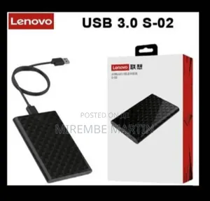Lenovo S02 HDD Case 2.5 USB3.0 External Hard Drive Enclosure – USB3.0
