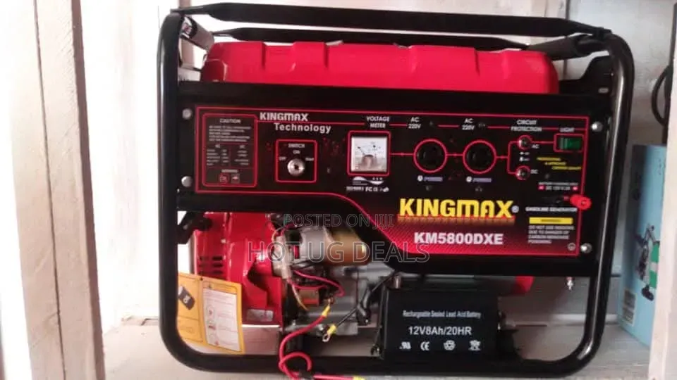 King Max 2.8KVA Petrol Generator–Key Manual Start Gasoline Generator