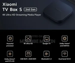 Xiaomi Mi Box S (2nd Gen) 2gb/8gb Google TV 5g Wifi Hdr10+ 