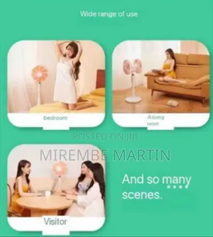 360° Double-Headed Rotating Fan Household Air Circulation Fan .