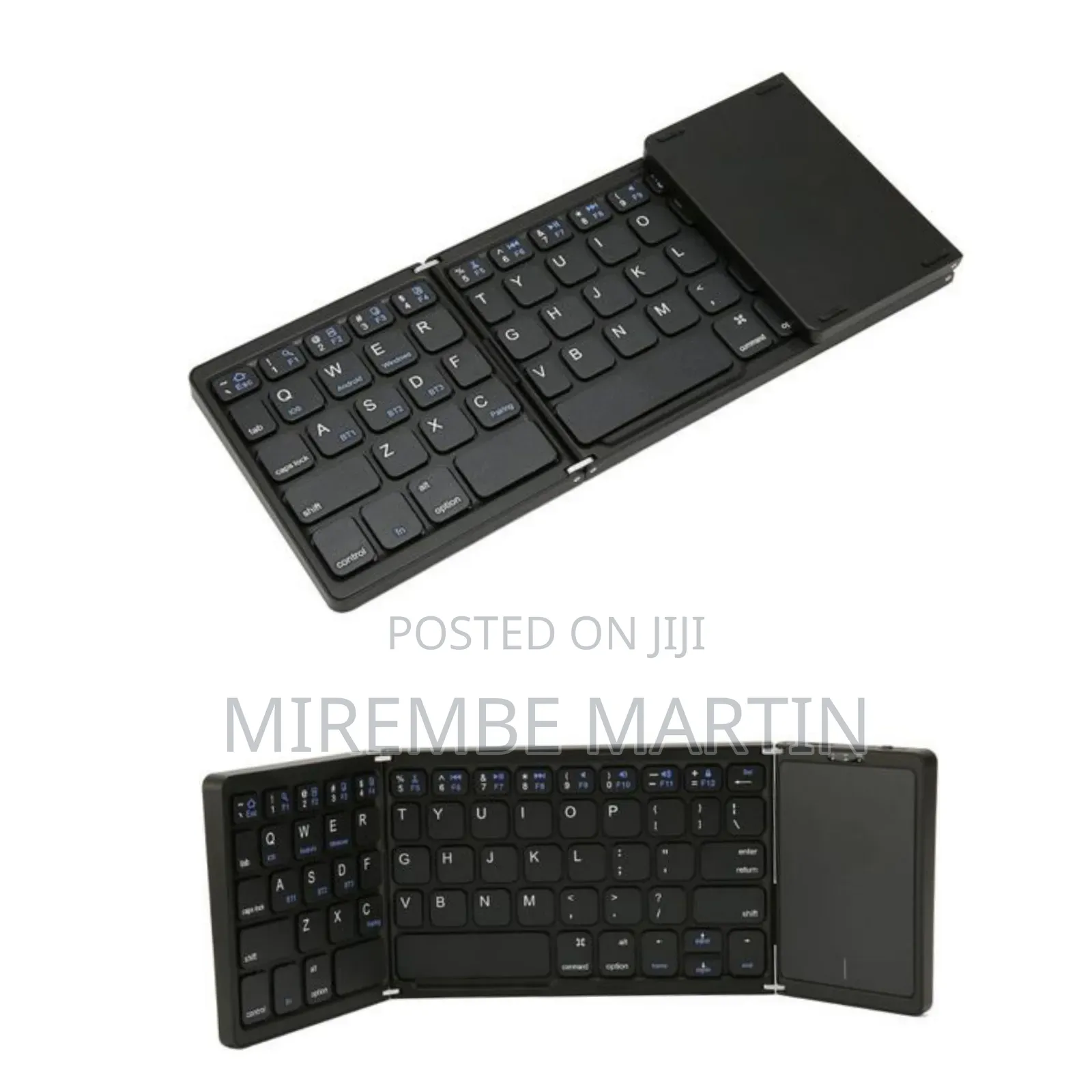 Foldable Keyboard B089T With Touchpad, BT 5.1, 64 Keys, Portable
