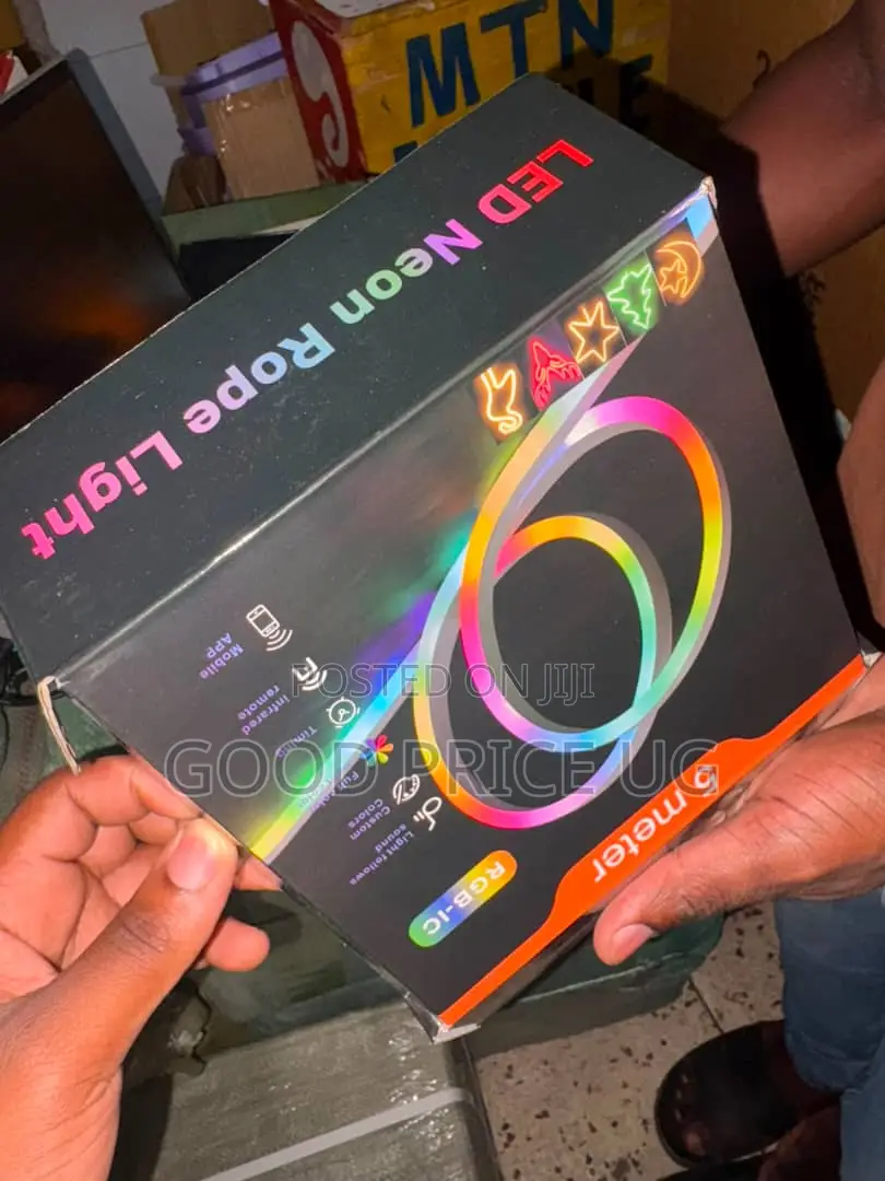 5-Meter RGB-IC LED Neon Rope Light Box