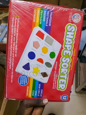 Unisex Wooden Shape Sorter Jr,