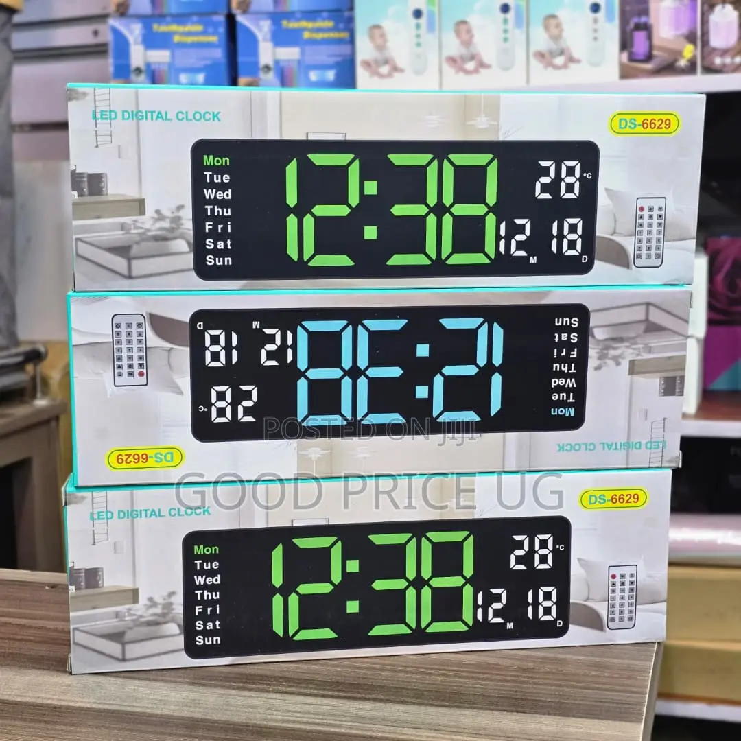 DS-6629 Large-Screen LED Digital Clock
