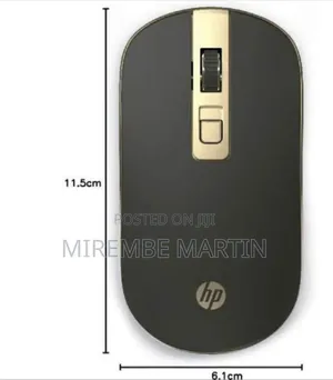 HP S4000 Optical USB 1600 DPI 2.4Ghz Wireless Mouse Mute Gaming