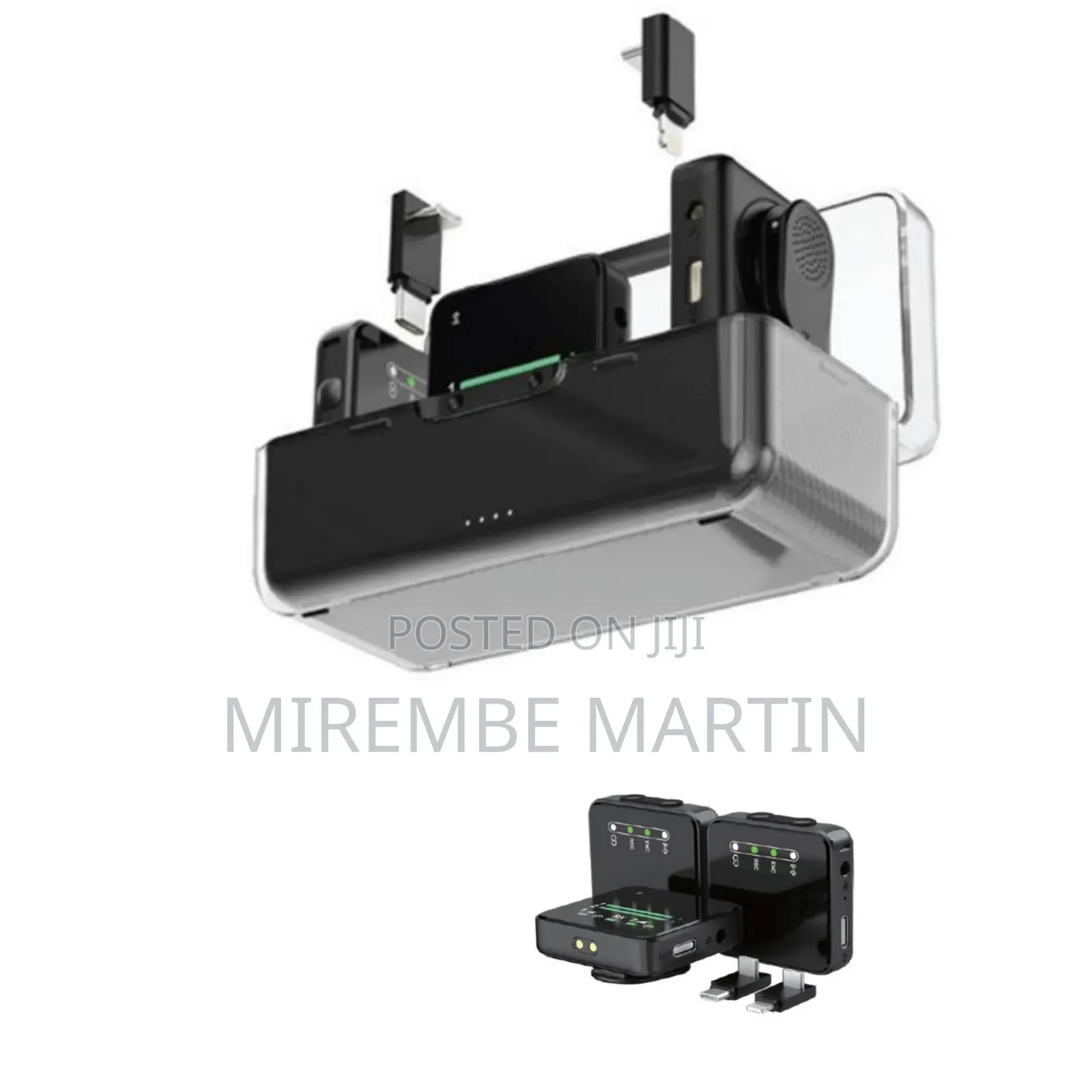 Green Lion GLM-Professional Wireless Microphone 7 Hours 360° Pick Up,