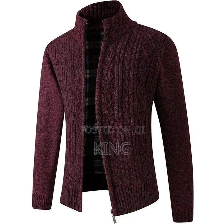 VSADSAU Men's Cardigan Sweater