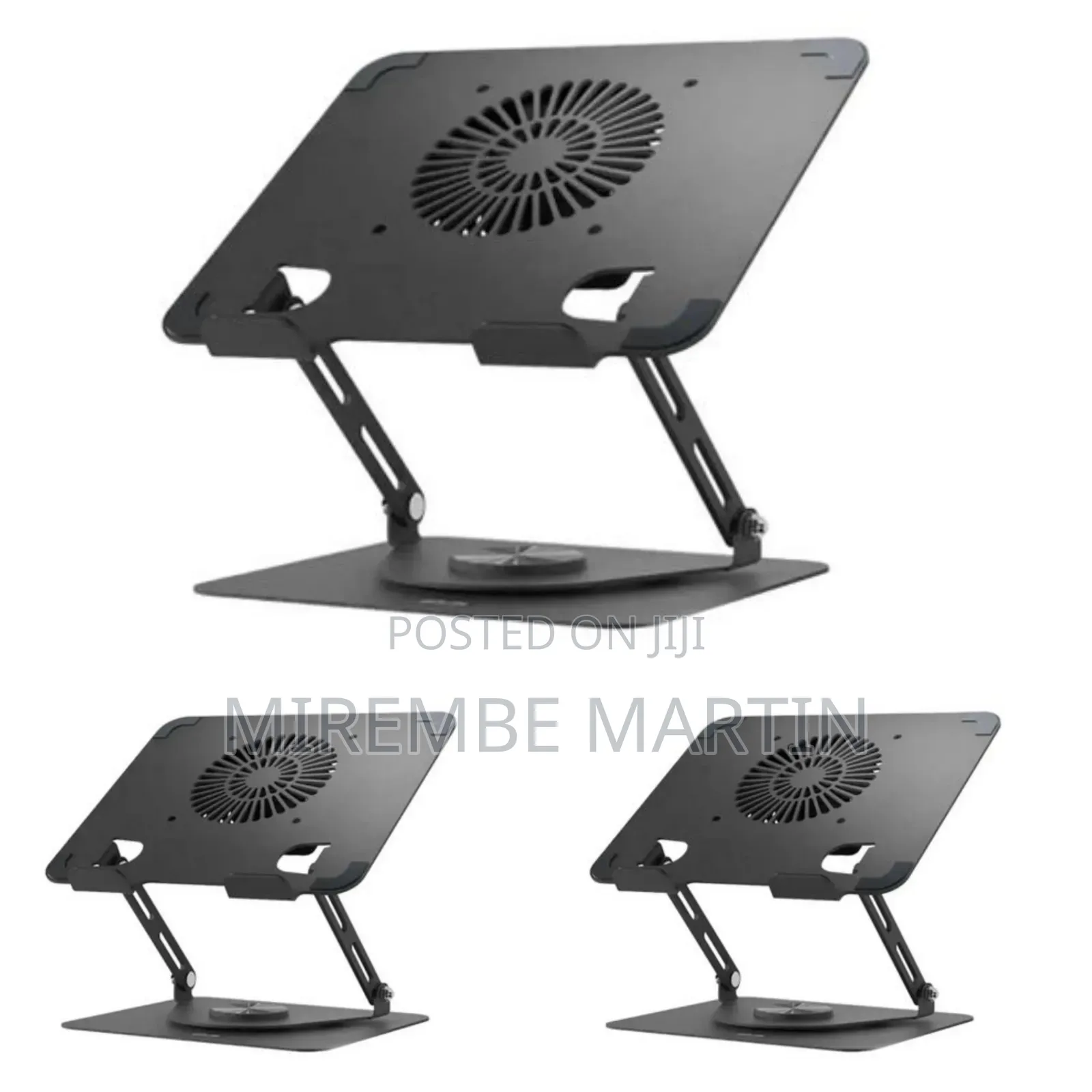 Green Lion Adjustable Laptop Stand With Cooling Fan