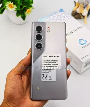 New Tecno Camon 40 Pro 5G 256 GB Gray