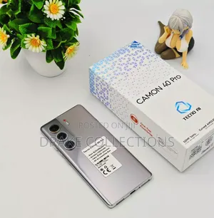 New Tecno Camon 40 Pro 5G 256 GB Gray