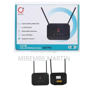 Olax AX8 PRO High-Speed Unlocked Wi-Fi 6 Router 2.4G Wireless
