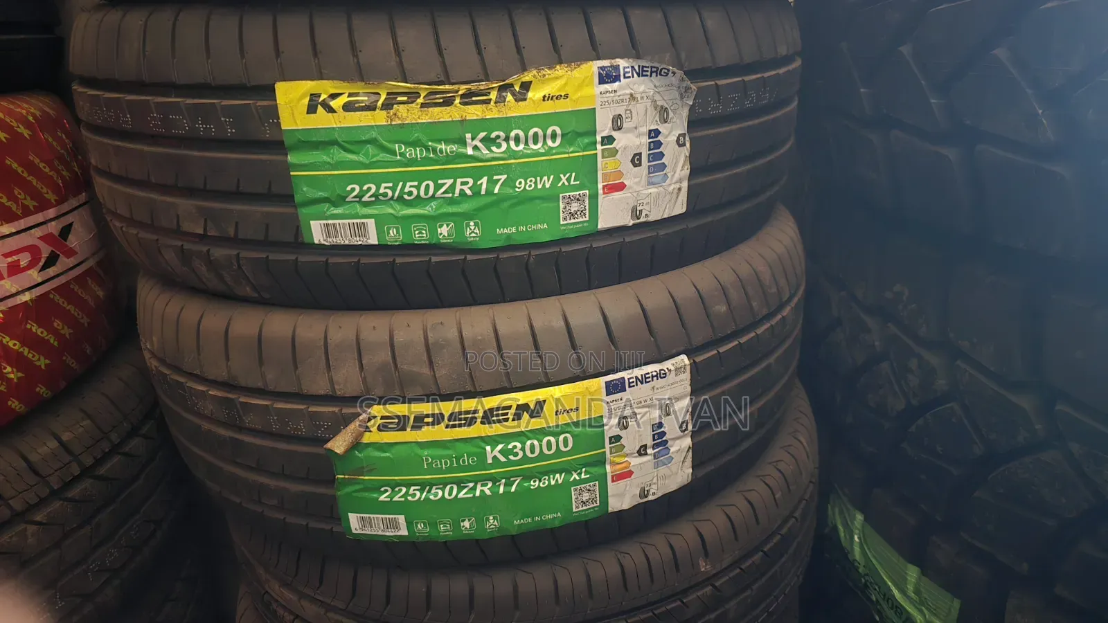 225/50r17 Original Kapsen Tyres