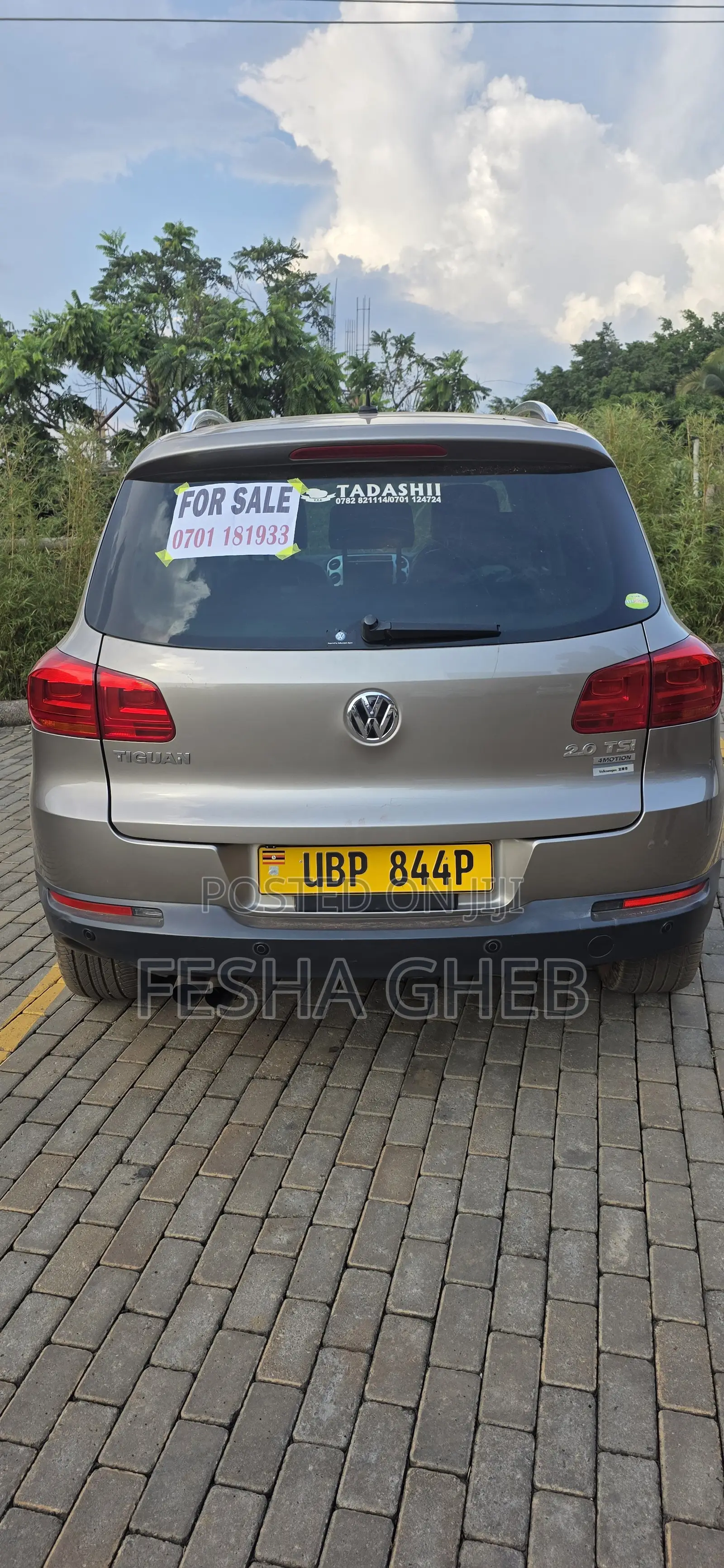 Volkswagen Tiguan S Automatic 2011 Gold