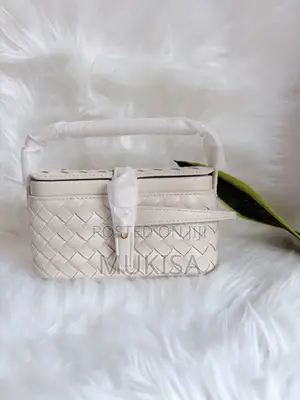 Vintage French Woven Pattern Mini Box Bag