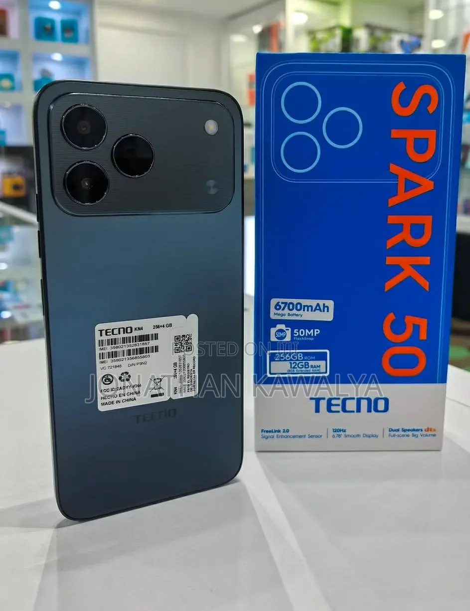 New Tecno Spark 50 128 GB Purple