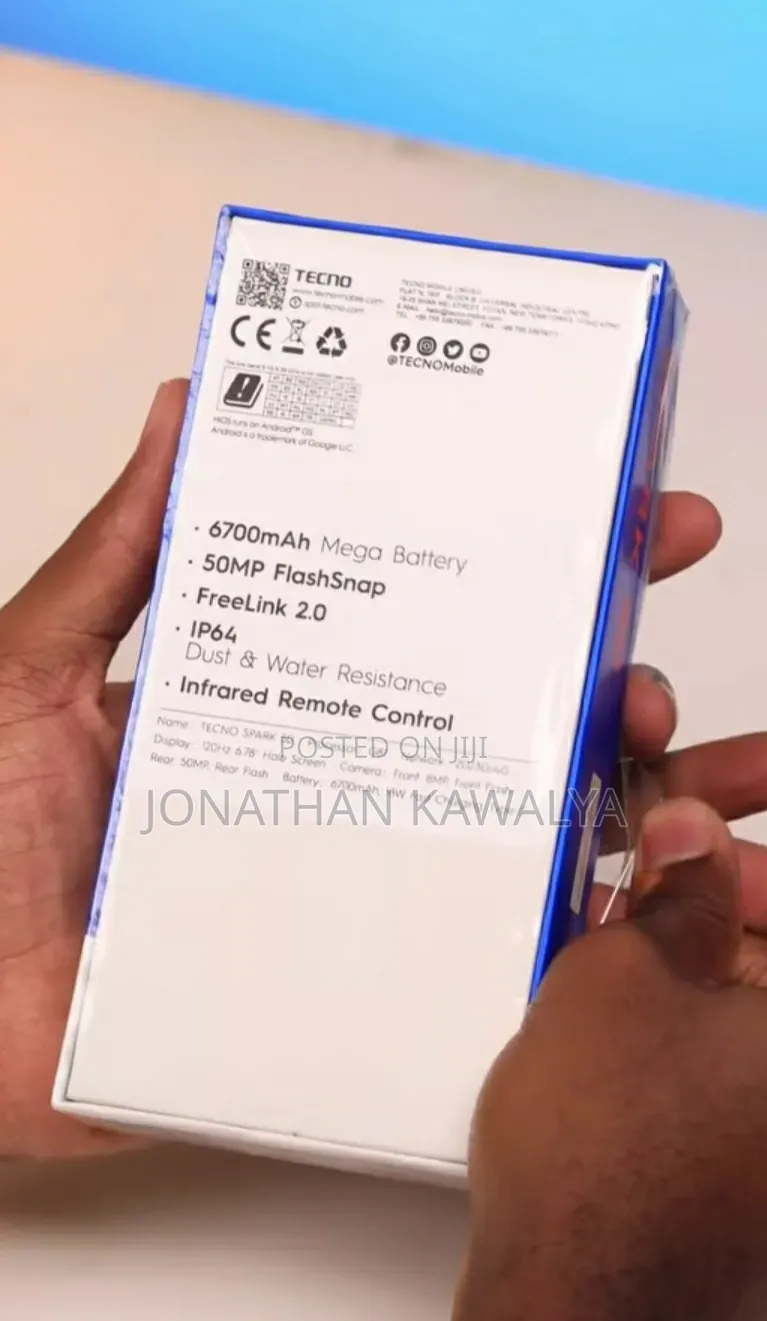New Tecno Spark 50 128 GB Orange
