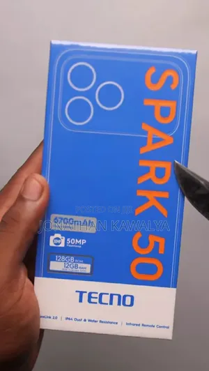 New Tecno Spark 50 128 GB Orange