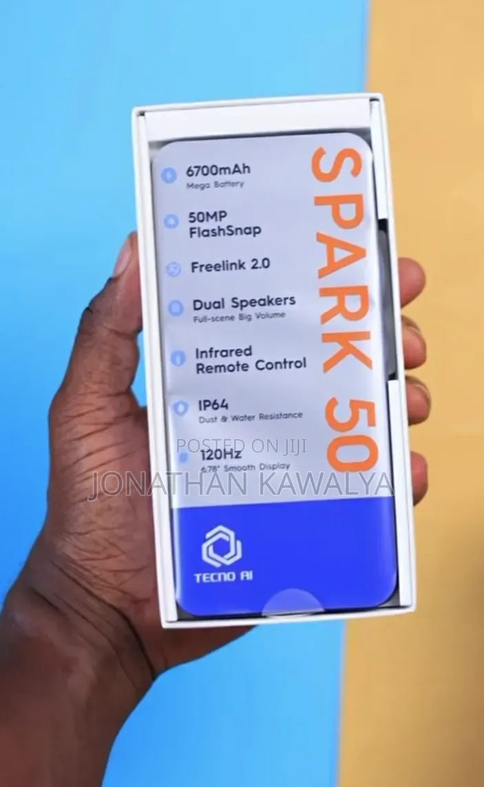 New Tecno Spark 50 128 GB Red
