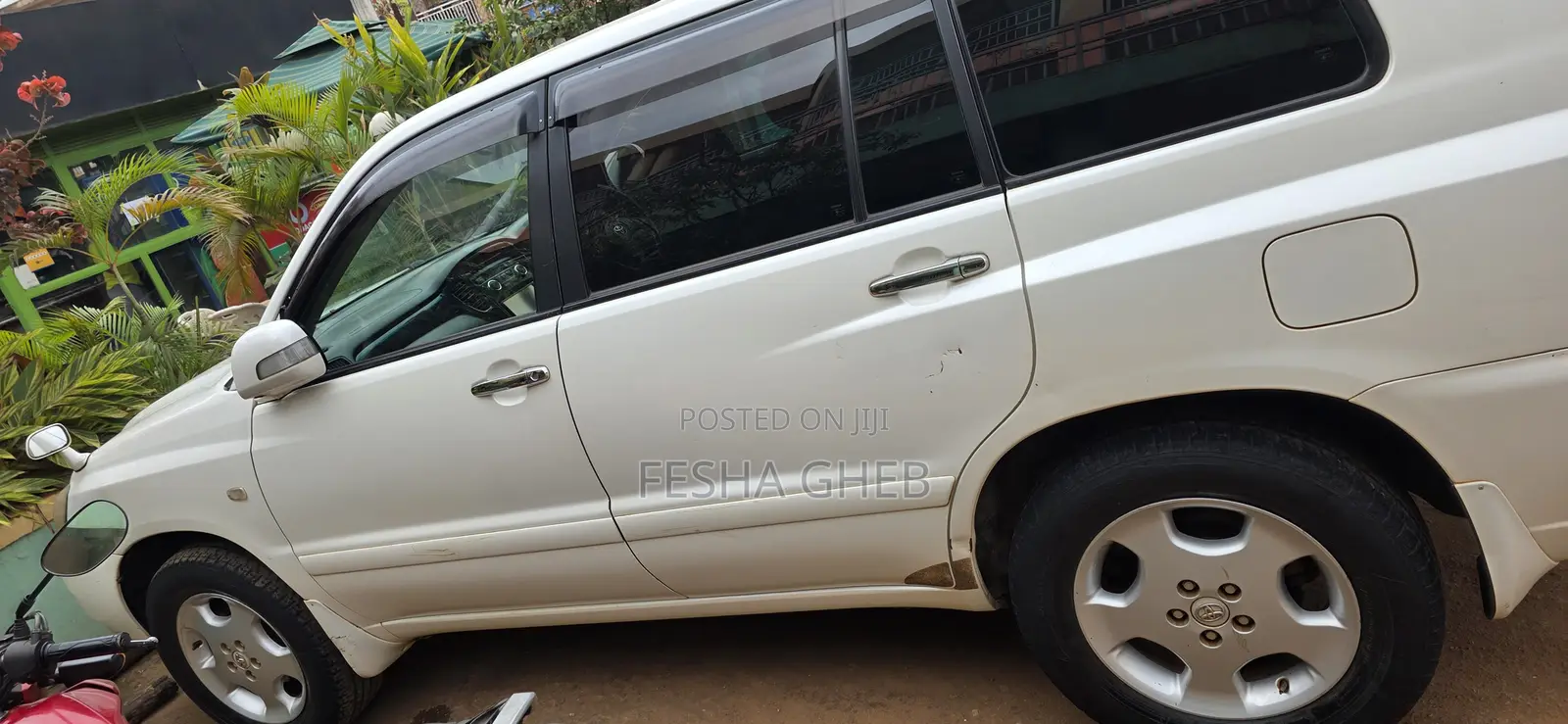 Toyota Kluger 2006 White