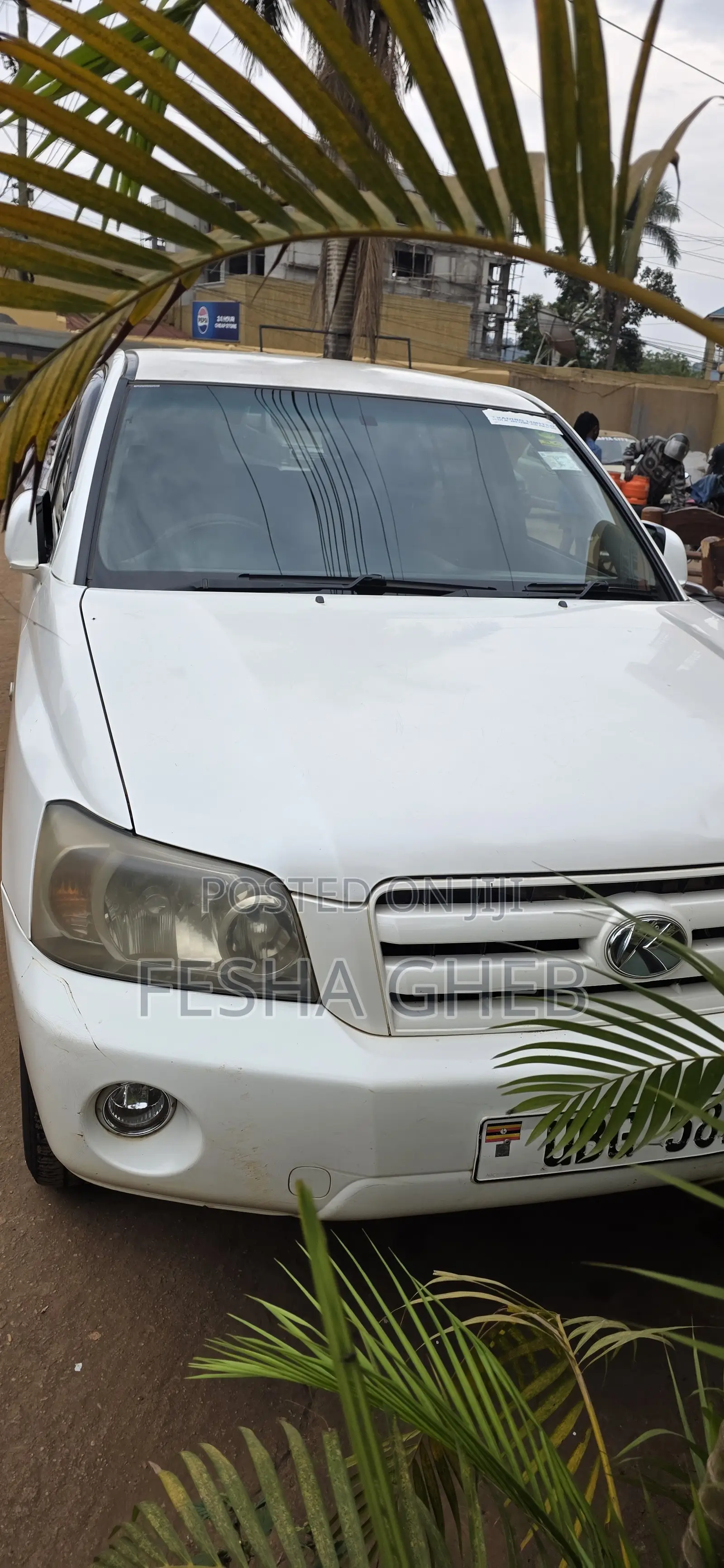 Toyota Kluger 2006 White