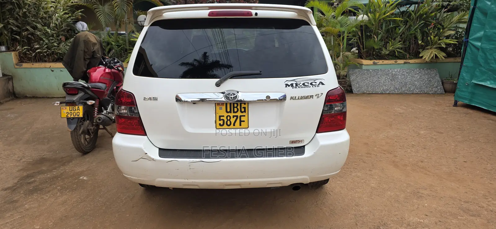 Toyota Kluger 2006 White