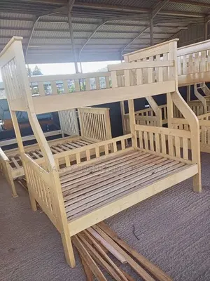 Lasting Wooden Decker Bed