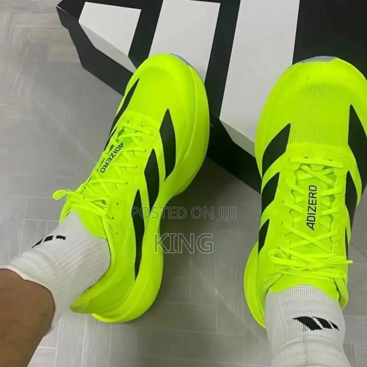 Adidas Adizero EVO SL Running Shoes "Lucid Lemon"