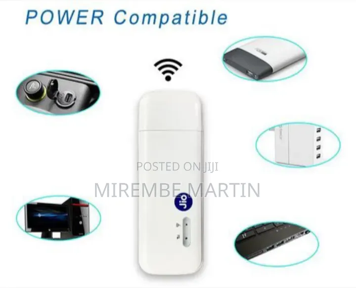 Jio Dongle USB 3 Plug Play Wifi 4G LTE Modem MF832 Mobile Router
