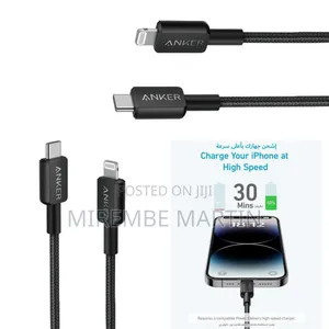 Anker USB-C to Lightning Cable, Fast Charging for Apple Devices, 322