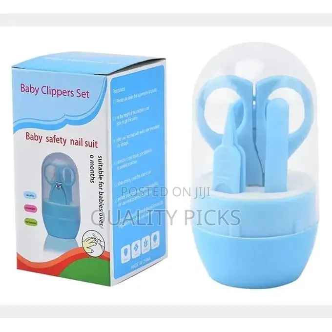 Baby Grooming Kit Set of 4 PCS Baby Grooming Scissors,