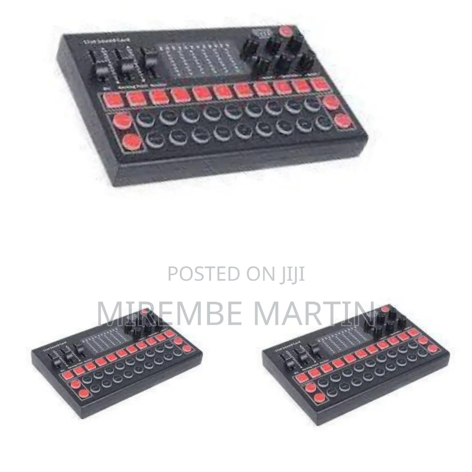 M9 Audio Interface Bluetooth Sound Card Voice Mixer Externa