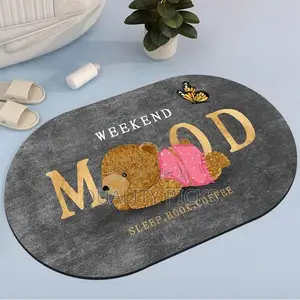 Quick Drying Washable Bathroom Bathmat