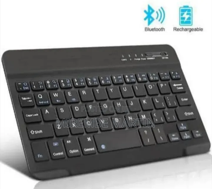 Idino Portable Key Slim Wireless Wi-Fi Rechargeable Bluetooth Keyboard