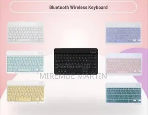 Idino Portable Key Slim Wireless Wi-Fi Rechargeable Bluetooth Keyboard