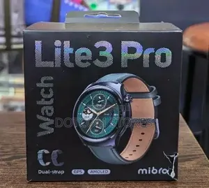 Mibro Lite3 Pro Smart Watch for Men Women Answer/Make Call(Black)