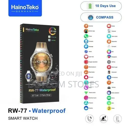 HAINOTEKO RW 77 Waterproof Smart Watch