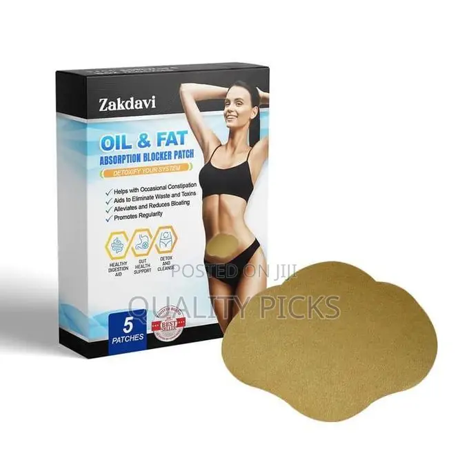 12 Pieces of Pre-Meal Oil and Fat Blocker Patch Shape