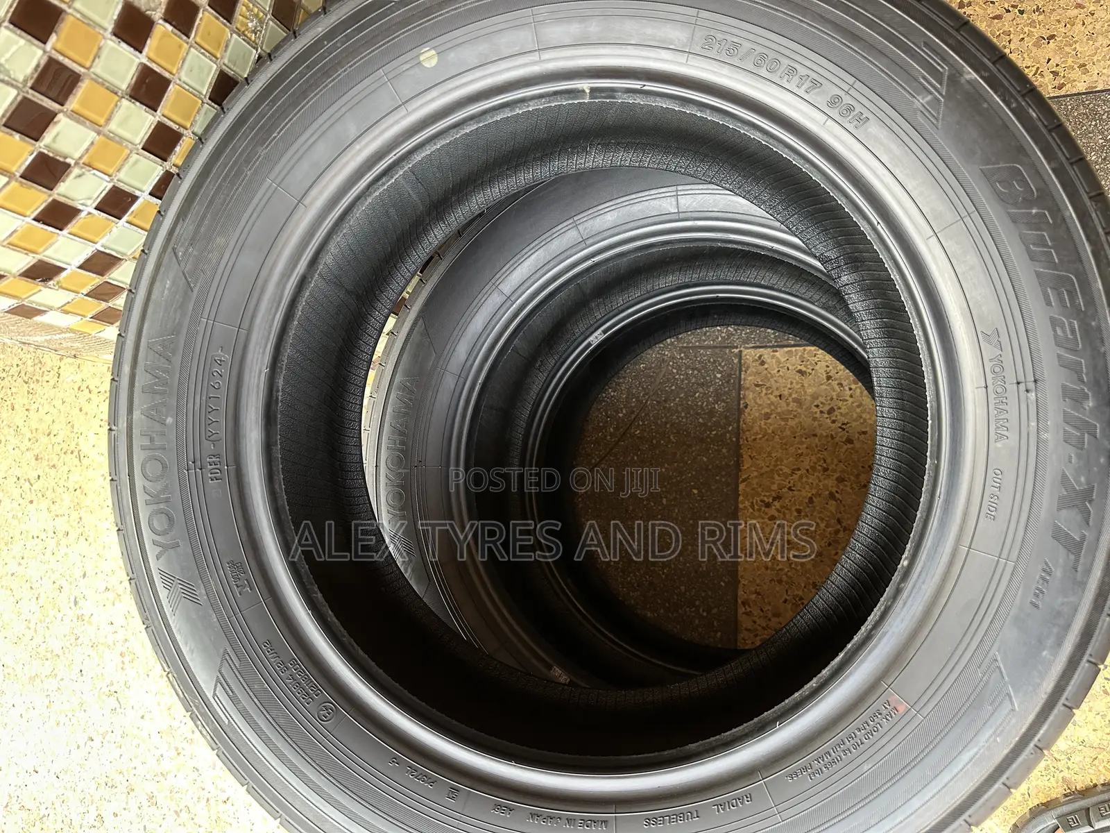 215/60r17 Yokohama Foreign Used Tires Only One Week Driven